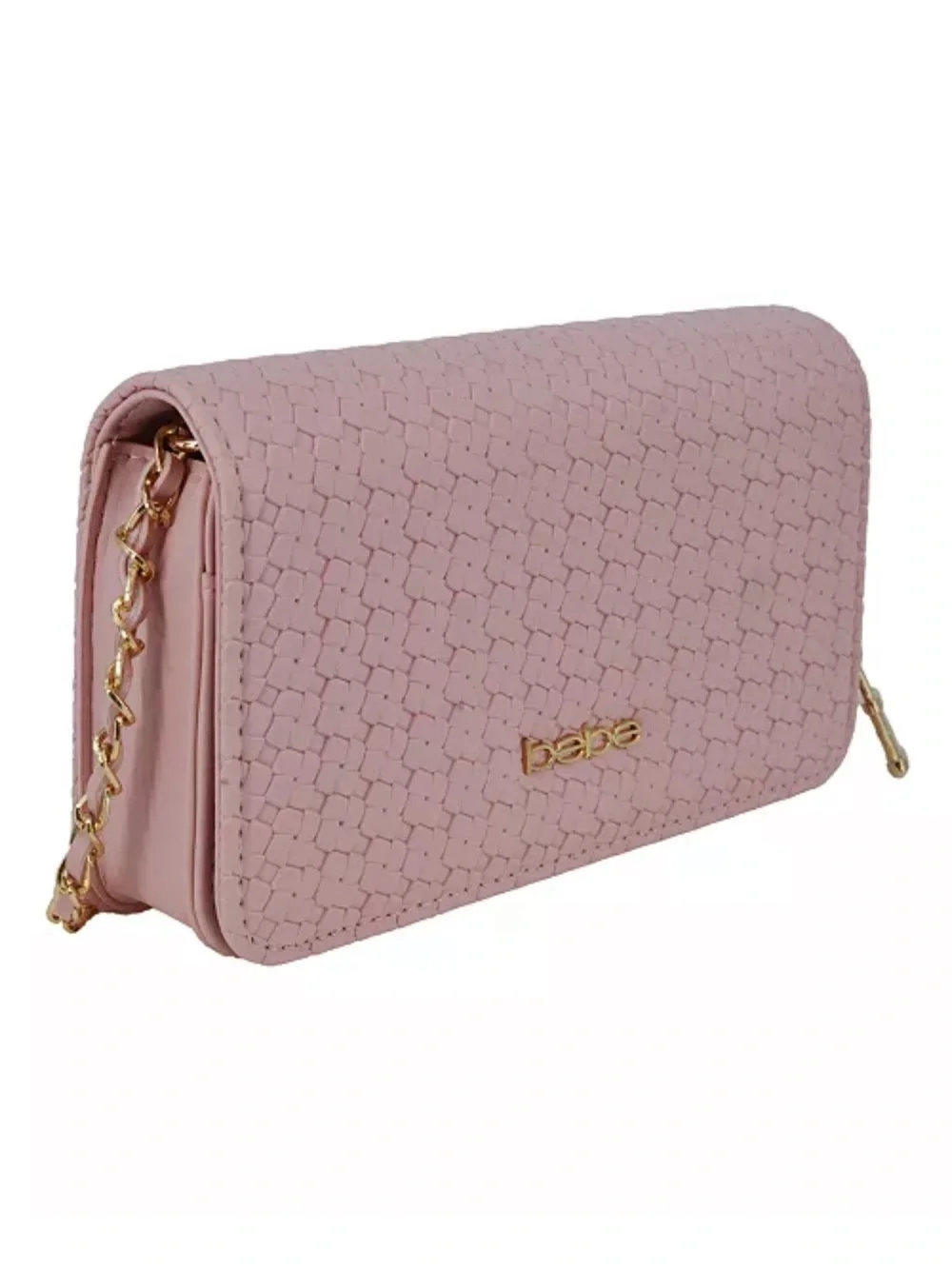 bebe Otto Blush Pink Crossbody with Wallet and Gold Hardware Brand New MSRP $89